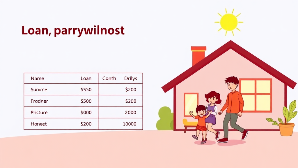 상환 방식 및 대환 안내 (cartoon 스타일)