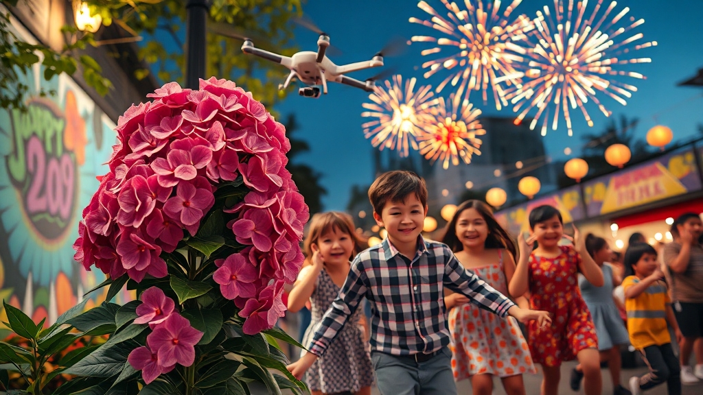 9월 축제 프로그램 및 즐길 거리 (realistic 스타일)