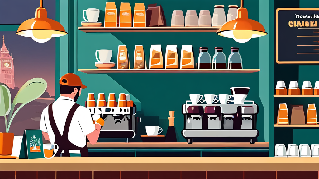 바리스타 국비지원, 이것만은 꼭 알아두세요! (illustration 스타일)