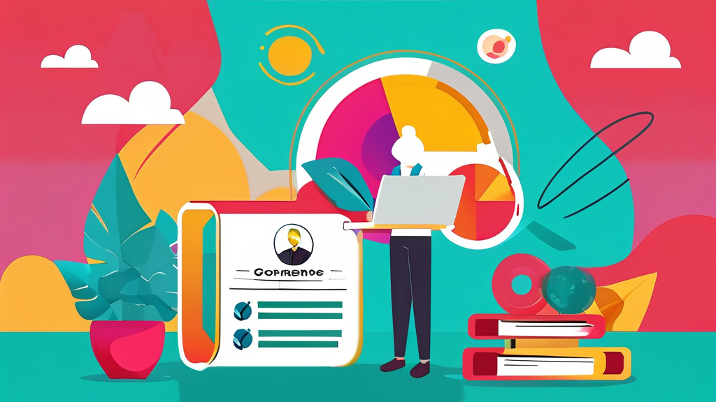 사업자를 위한 금융인증서 발급 및 활용 팁 (cartoon 스타일)