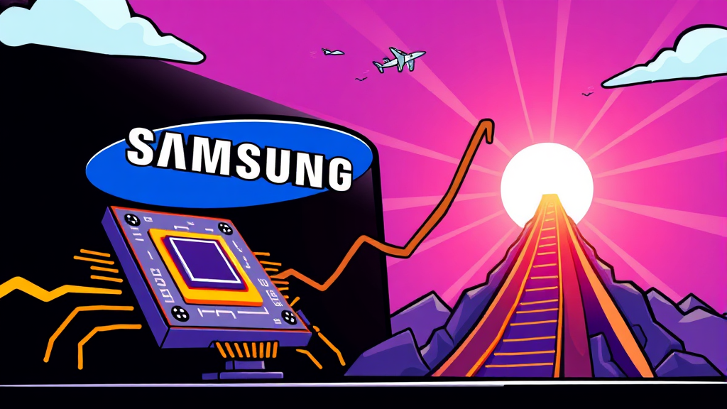 증권가 분석: 삼성전자 목표주가 상향 조정과 투자 전략 (cartoon 스타일)