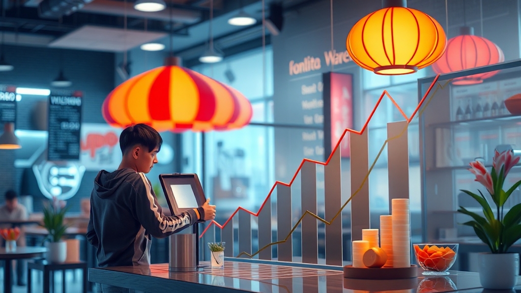 요기요 사장님사이트 활용 전략 (realistic 스타일)