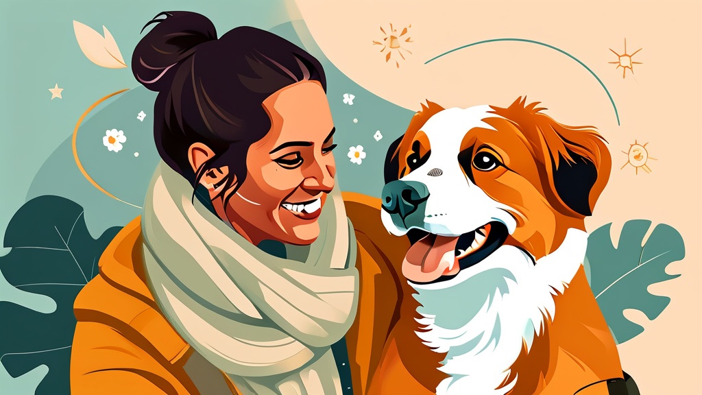 시간, 돈, 노력: 강아지에게 쏟을 준비가 되었나요? (illustration 스타일)