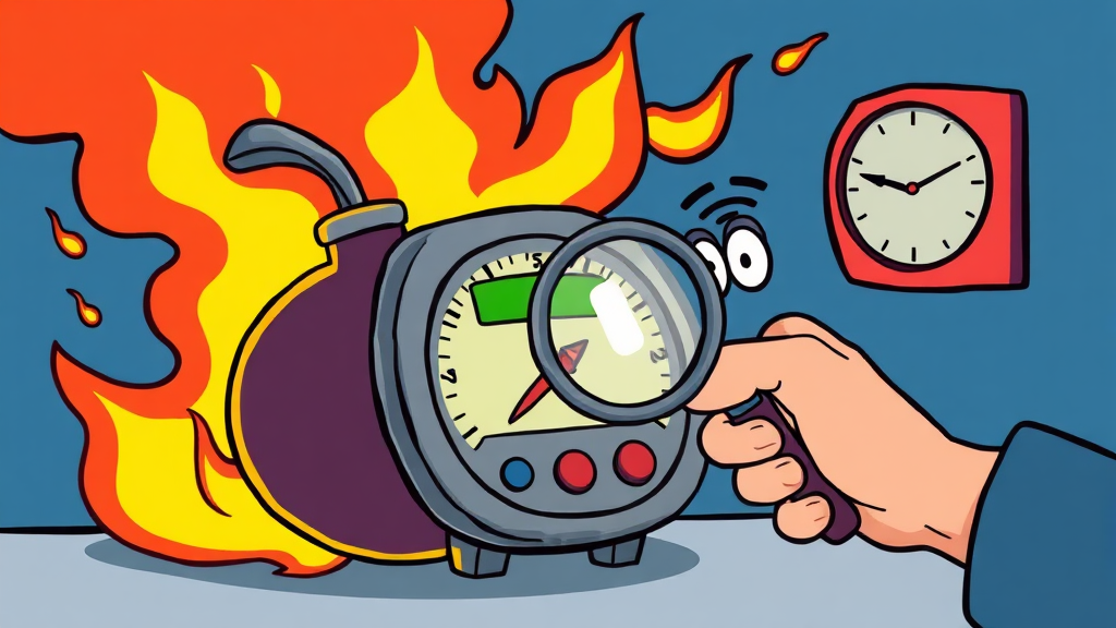 난방비 2배 급등, 원인은? (cartoon 스타일)