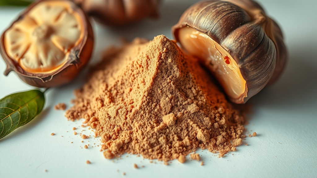 율피가루, 무엇? (realistic 스타일)