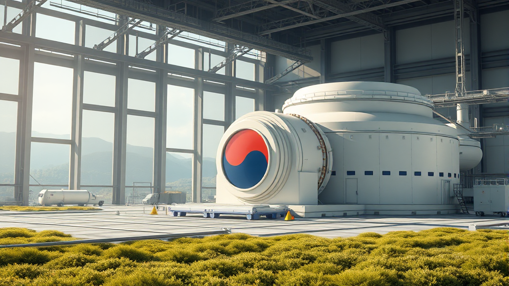 차세대 원자로 기술과 SMR 시장 진출의 제약 (realistic 스타일)