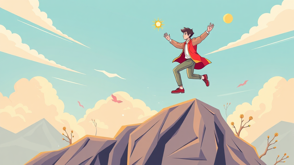 정책자금, 성공적인 성장의 발판! (illustration 스타일)