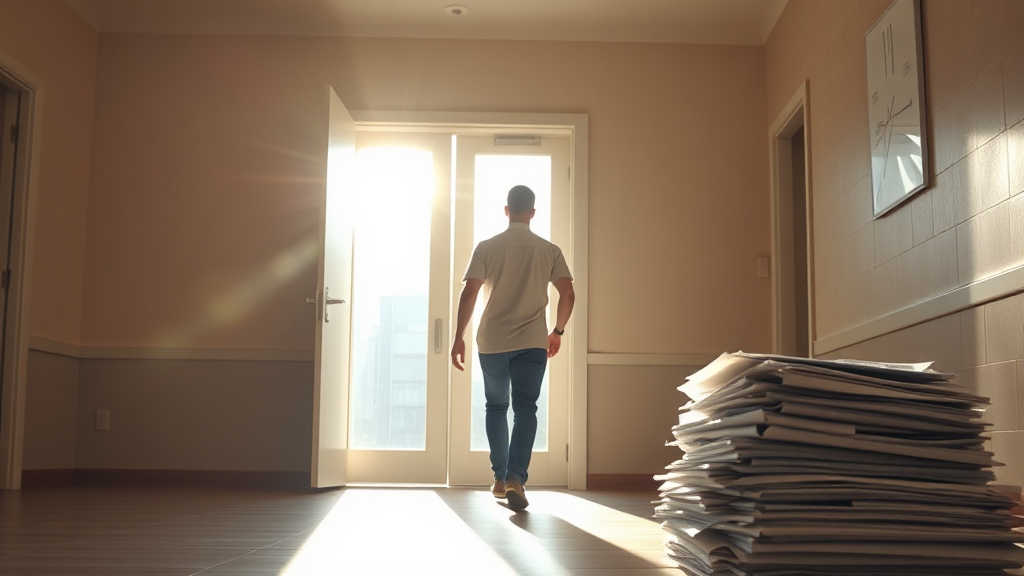 개인회생 절차 및 필요 서류 (realistic 스타일)