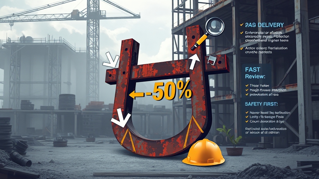 중고 H빔: 장점 및 구매 가이드 (illustration 스타일)