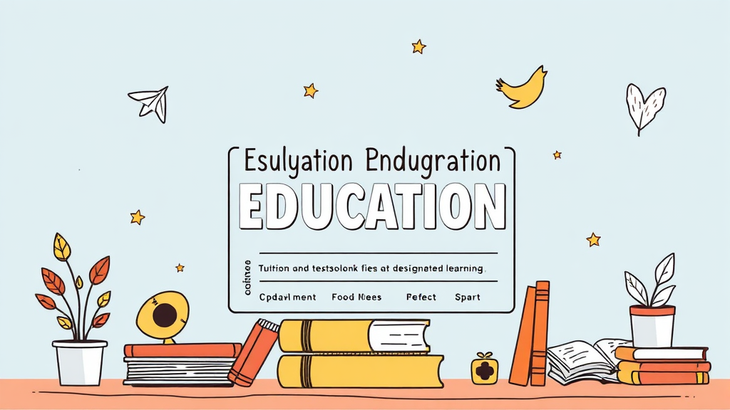 평생교육바우처 지원금, 어떻게 사용하나요? (illustration 스타일)
