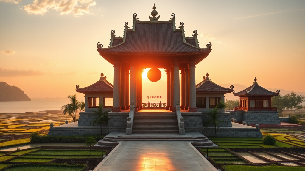 남해안 새해 일출 명소 향일암 다랭이마을