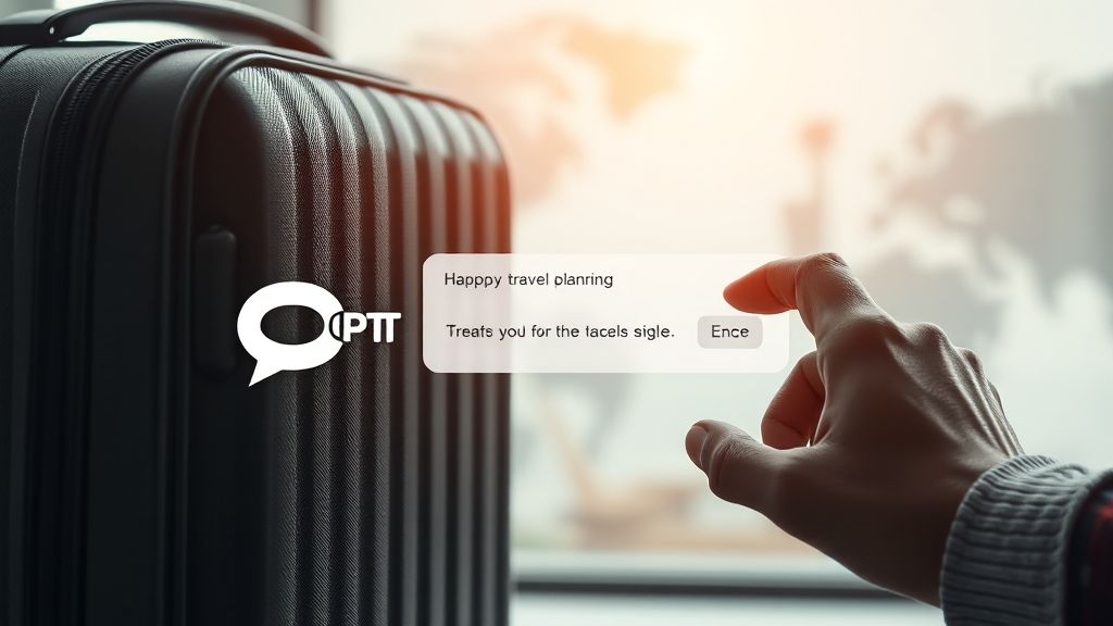 ChatGPT 여행 계획: 실전 꿀팁 (realistic 스타일)