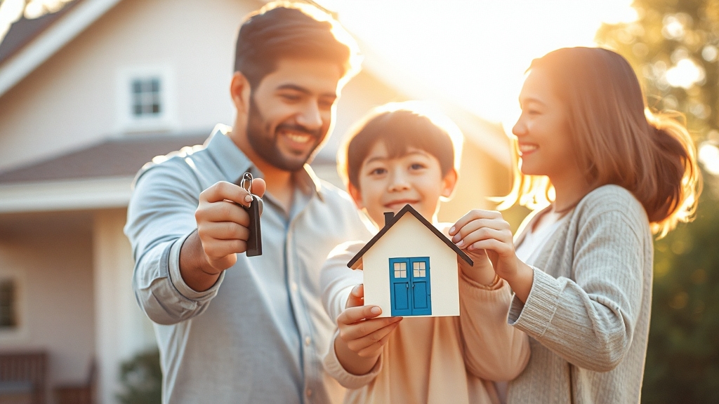 실수요자 및 서민에게 미치는 영향 (watercolor 스타일)