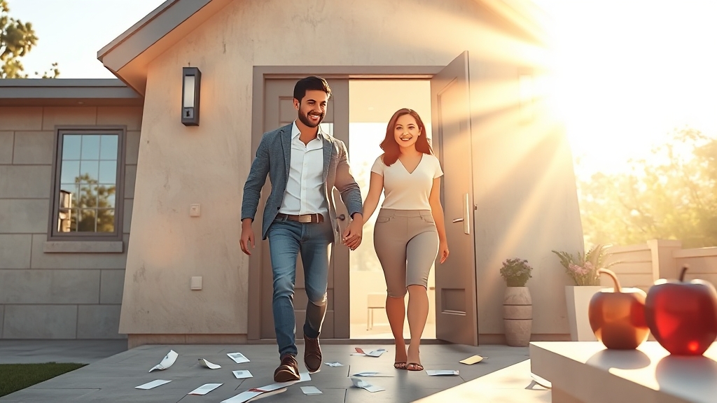 신혼집 마련, 세금 혜택 놓치지 마세요! (realistic 스타일)