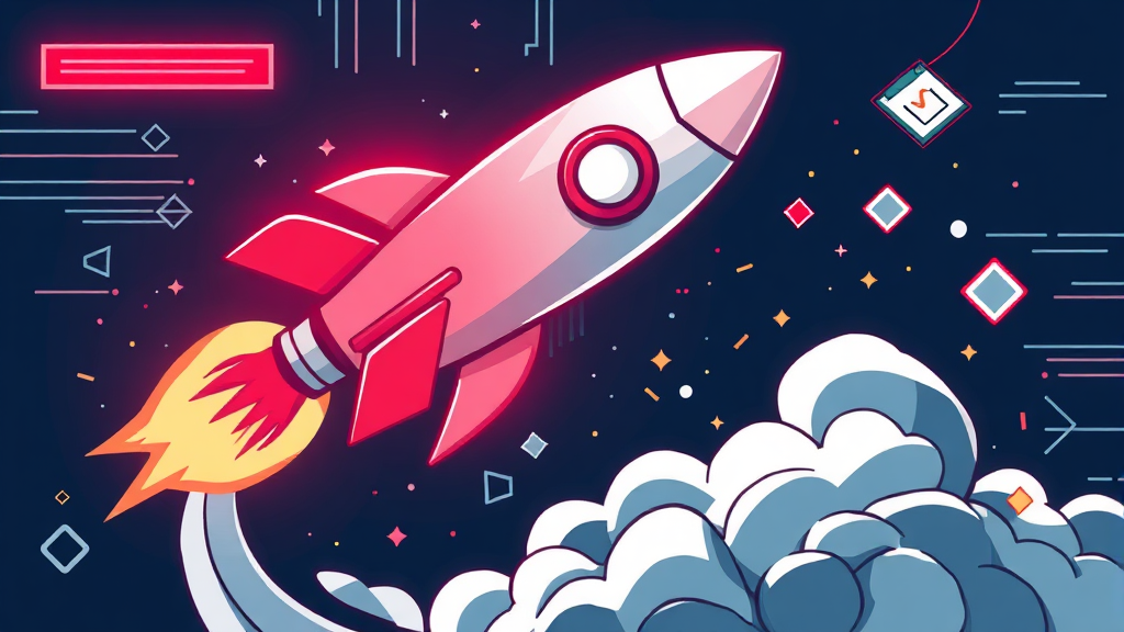 쿠팡의 대응 및 보상 (illustration 스타일)