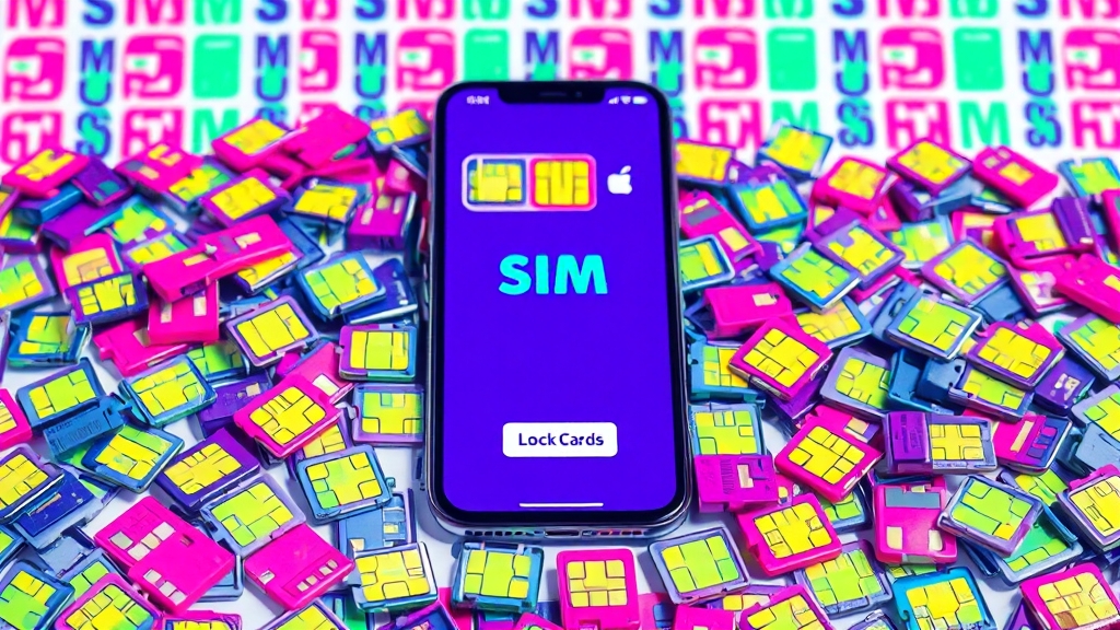 내 폰에 맞는 유심은? (popart 스타일)