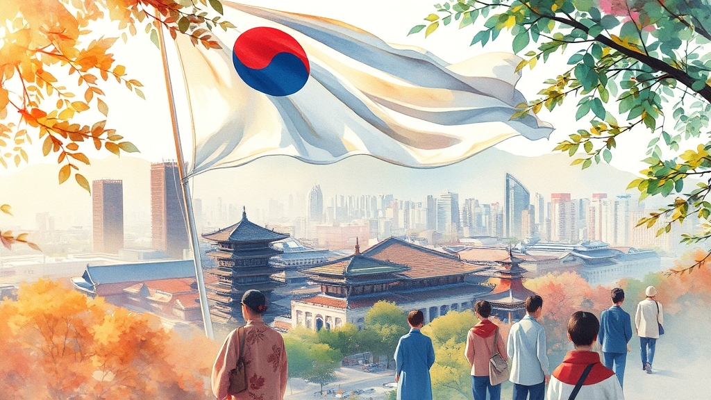 다양한 광복 80주년 관련 전시 (watercolor 스타일)