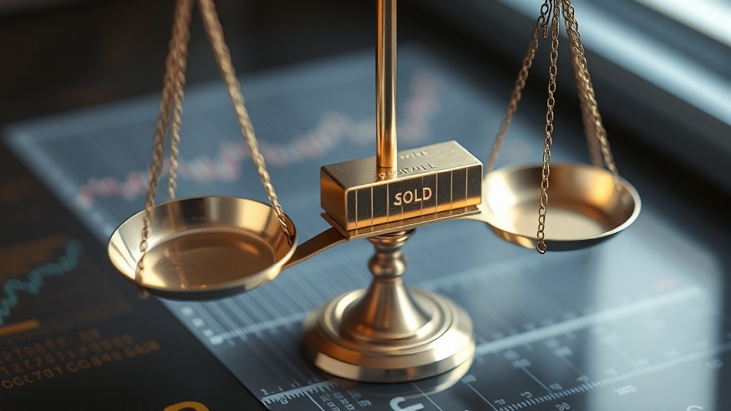 금 투자, 이것만은 꼭 알아두세요! (realistic 스타일)