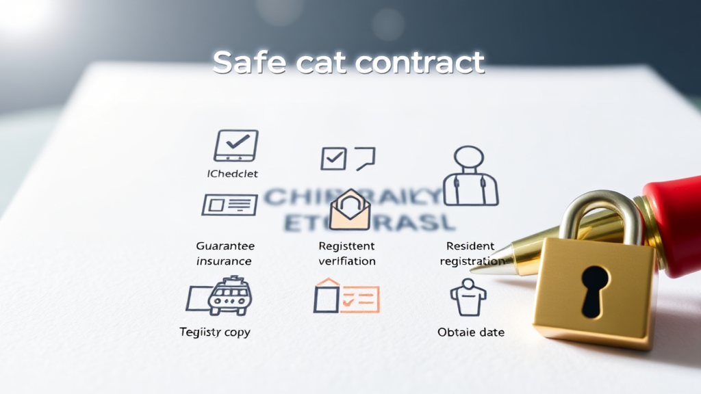 안전한 전세 계약 체크리스트