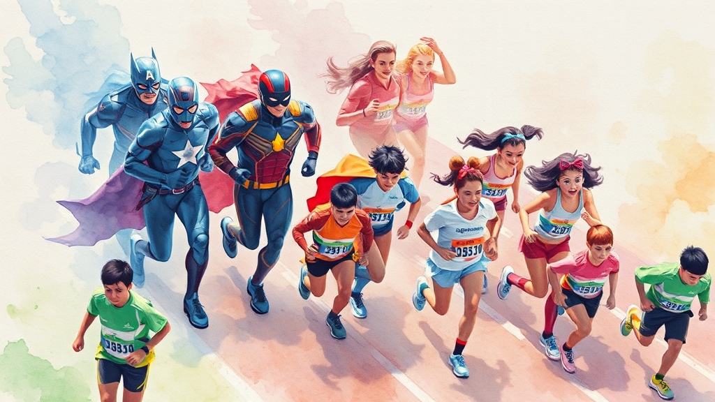 대회 준비 및 유의사항 (watercolor 스타일)