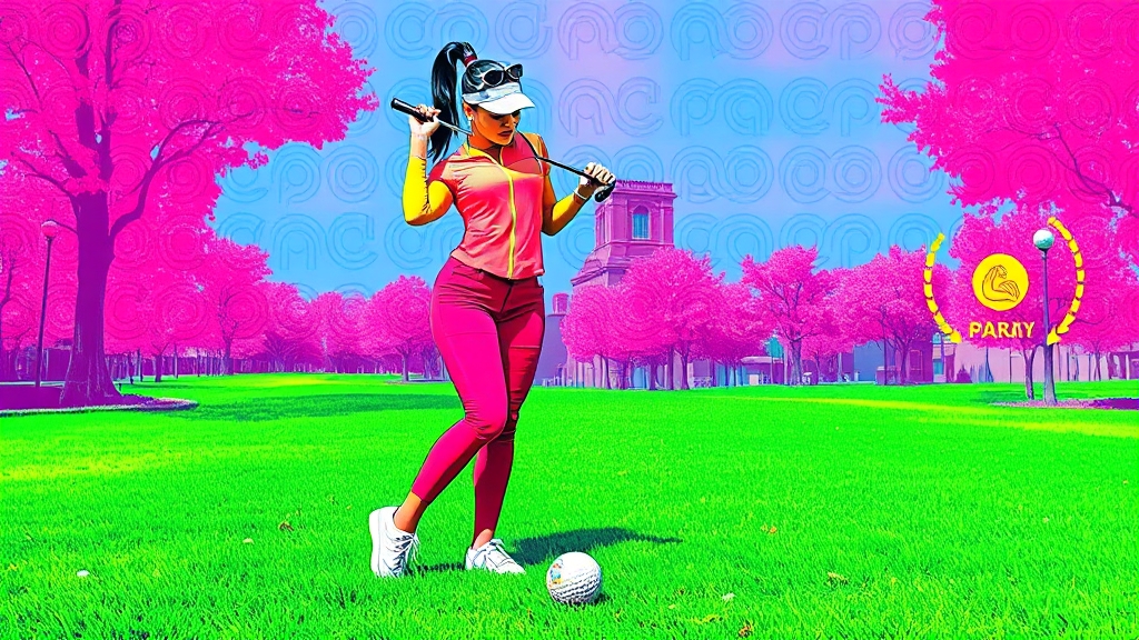 파크골프, 오해와 진실은? (popart 스타일)