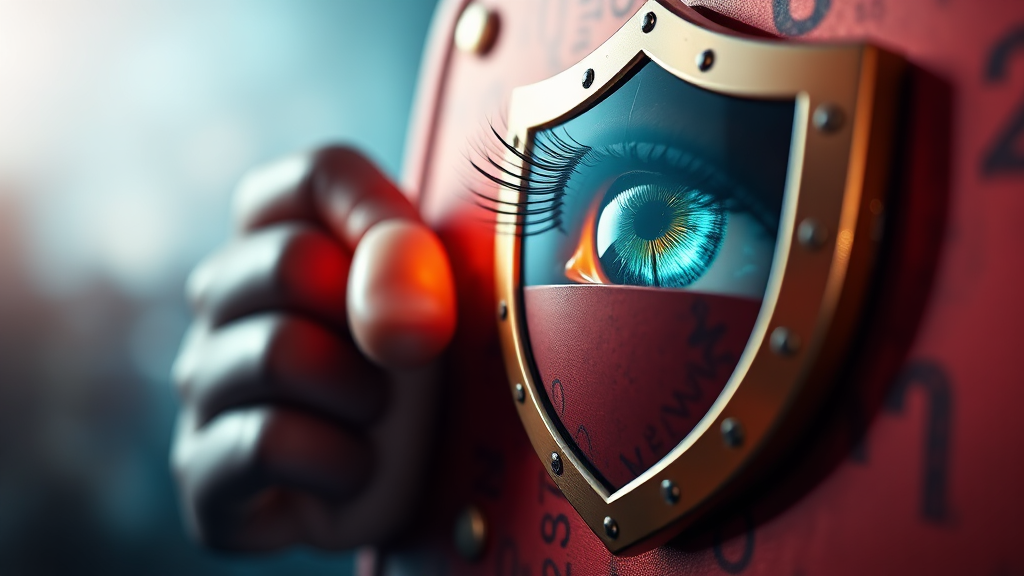 금융 사기 피해 예방을 위한 추가적인 보안 수칙 (realistic 스타일)