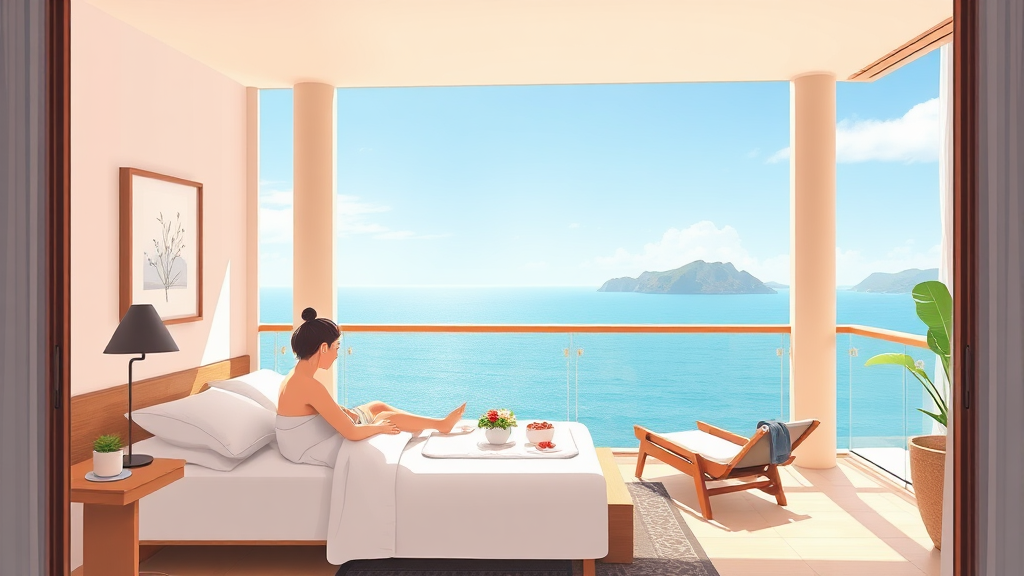 객실 정보 및 선택 가이드 (illustration 스타일)