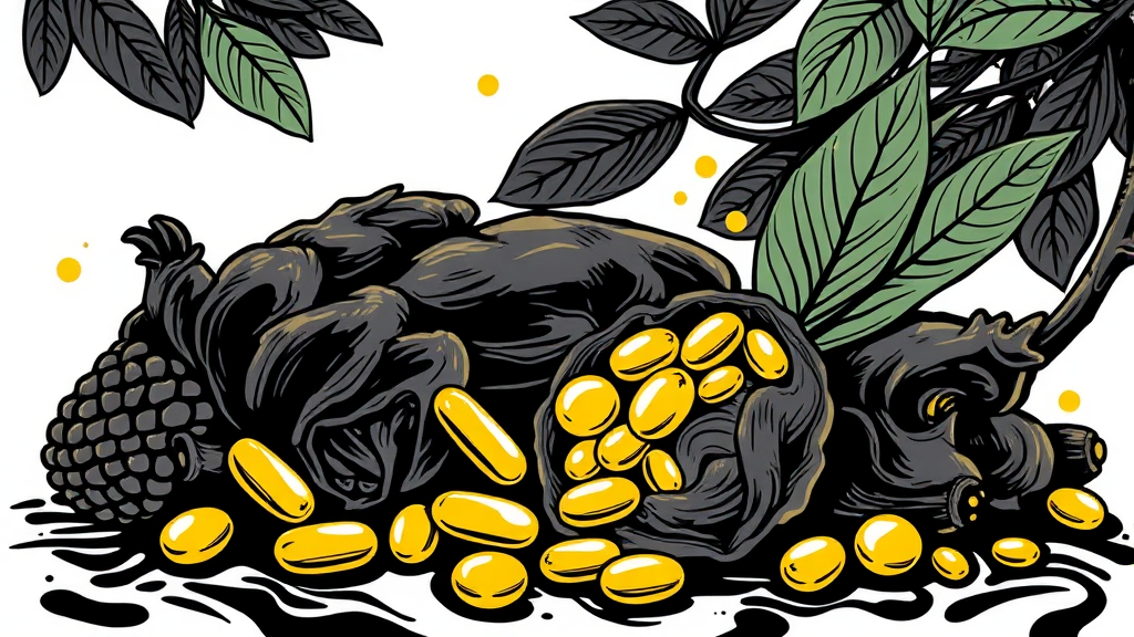 파비플로라 흑생강 FAQ (illustration 스타일)