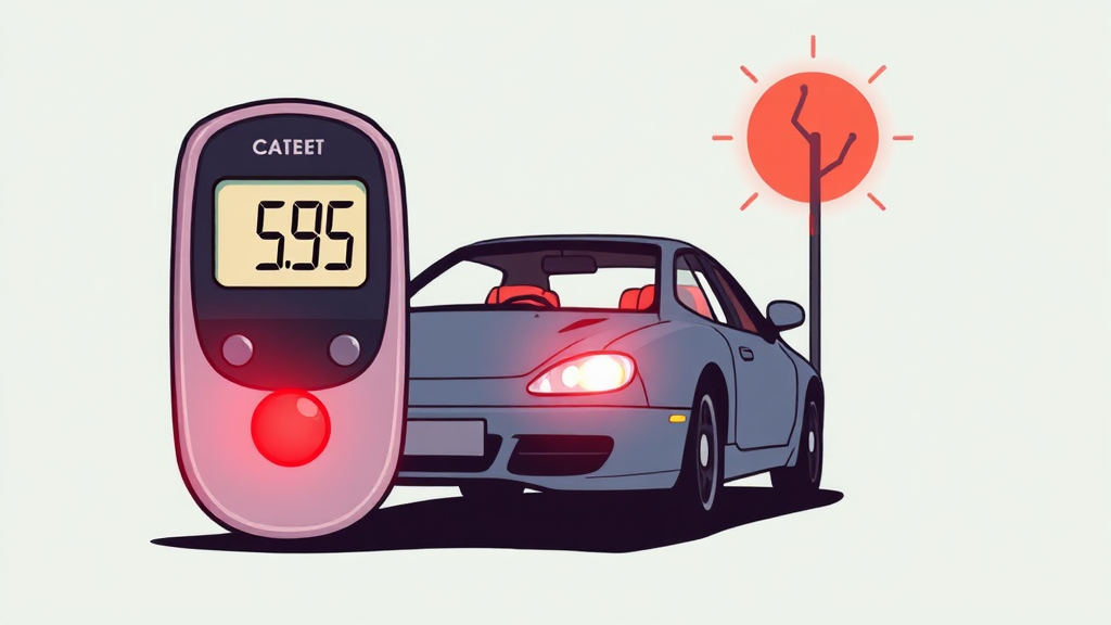 당뇨 전단계, 나도 해당될까? (illustration 스타일)