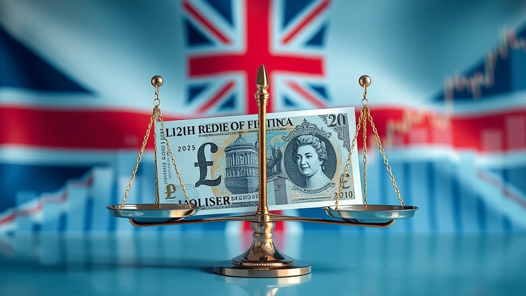 2025년 파운드 환율 전망 (realistic 스타일)