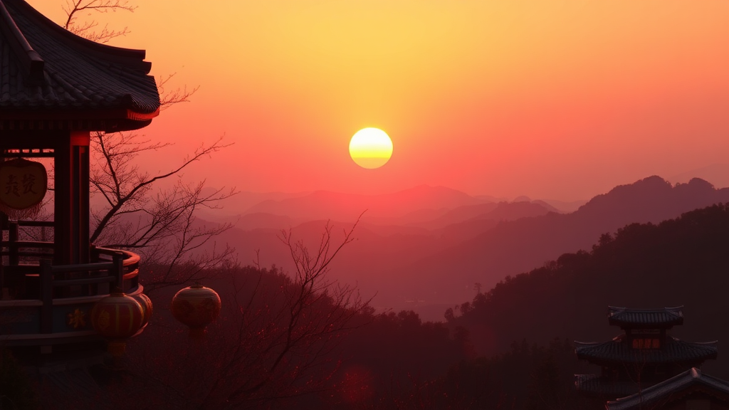 해돋이 명소 선택 가이드: 나만의 소망 담기 (realistic 스타일)