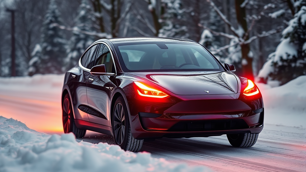 겨울철 배터리 관리 방법 (realistic 스타일)