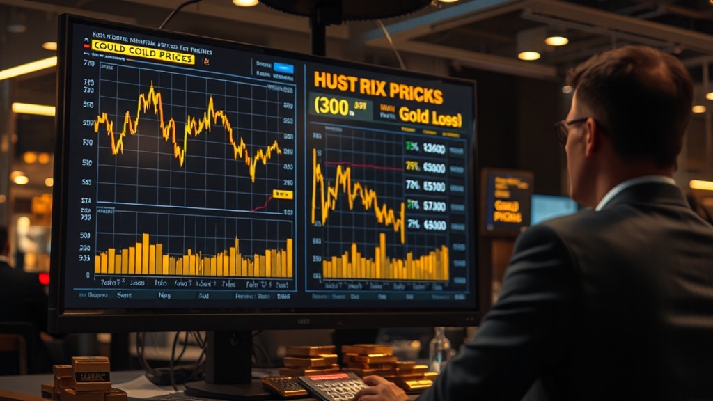 실시간 금 시세 확인 방법 (realistic 스타일)