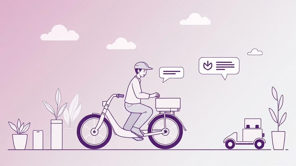 택배조회, 2배 더 스마트하게 활용하는 꿀팁! (illustration 스타일)