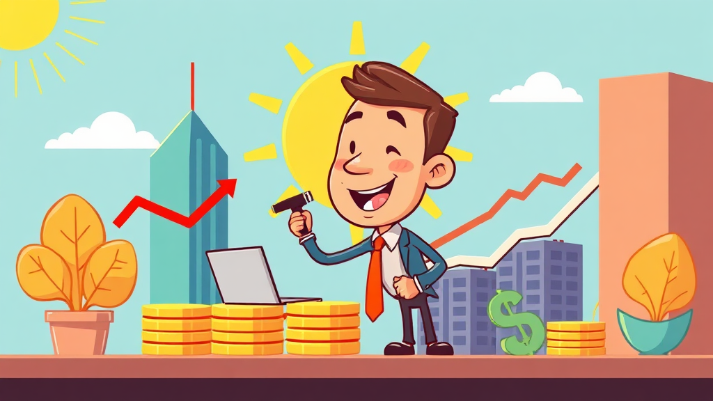 실전 배당 투자: 종목 선정부터 포트폴리오 구성까지 (cartoon 스타일)