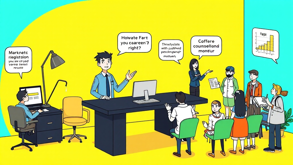 워크넷 시작: 가입 및 기본 기능 (cartoon 스타일)