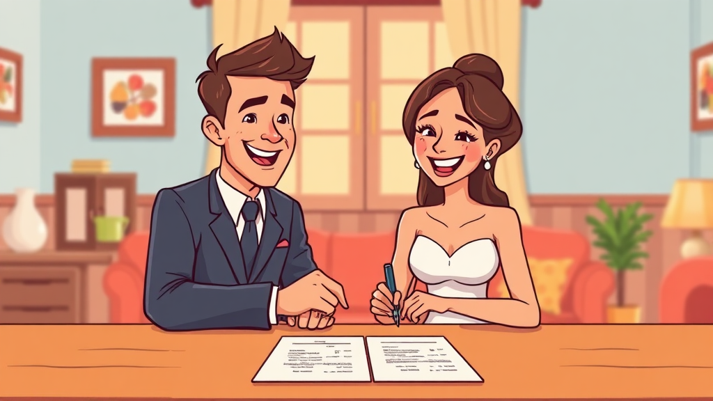 어떤 집에, 얼마까지? (cartoon 스타일)