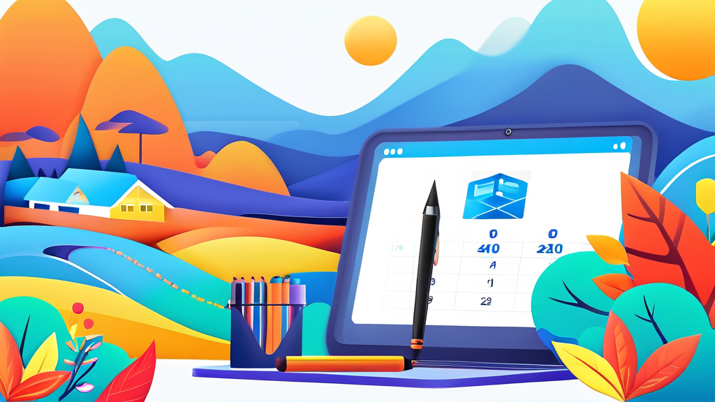 신청 기간 및 방법: 놓치지 않는 꿀팁 (illustration 스타일)