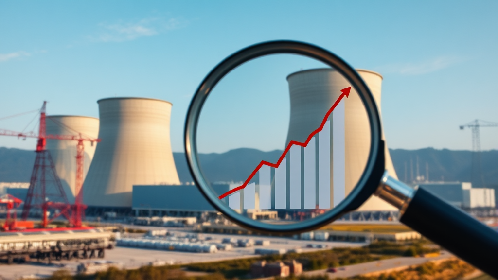 원전 기업의 실적 분석 (realistic 스타일)
