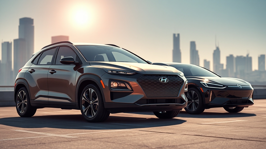 코나 하이브리드, 경쟁 모델은? (realistic 스타일)