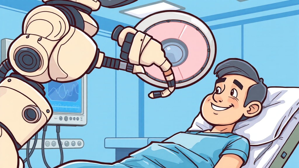 로봇수술 전 준비사항 (cartoon 스타일)