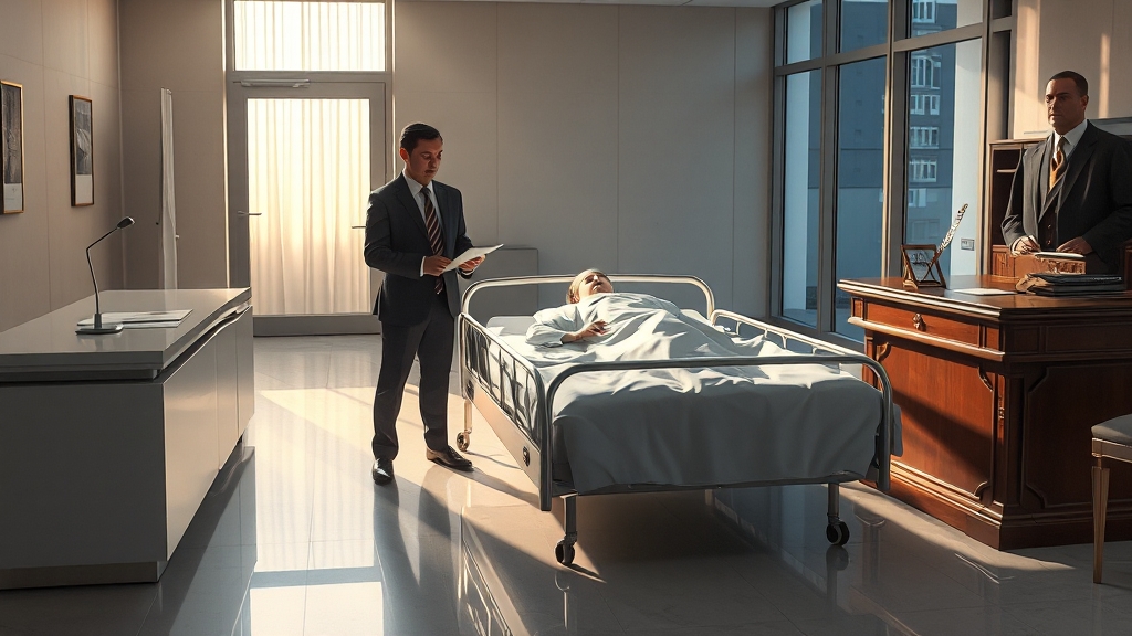 연명치료 거부, 어디에 신청해야 할까? (realistic 스타일)