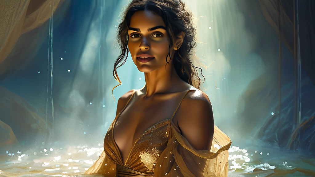 OTT 플랫폼에서 다시 보는 방법 (watercolor 스타일)