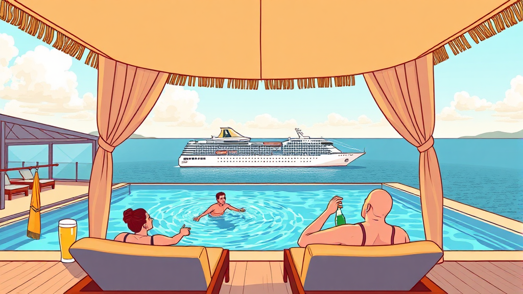 인피니티풀 이용 정보 (illustration 스타일)