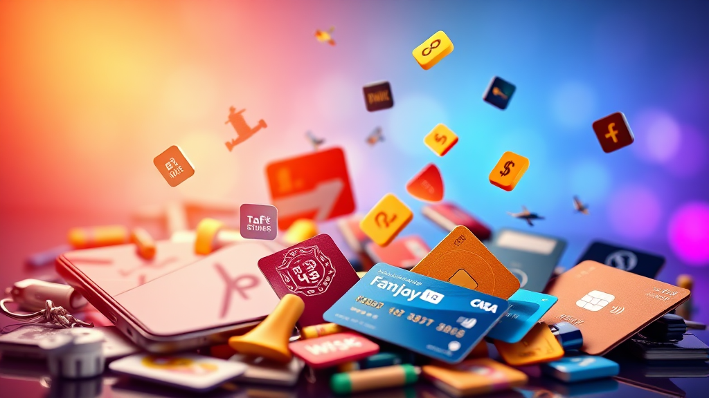 통신비 할인 카드 비교 및 추천 (realistic 스타일)