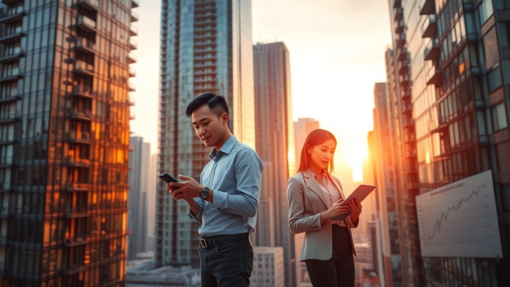 최근 부동산 시장, 어떻게 흘러가고 있나? (realistic 스타일)