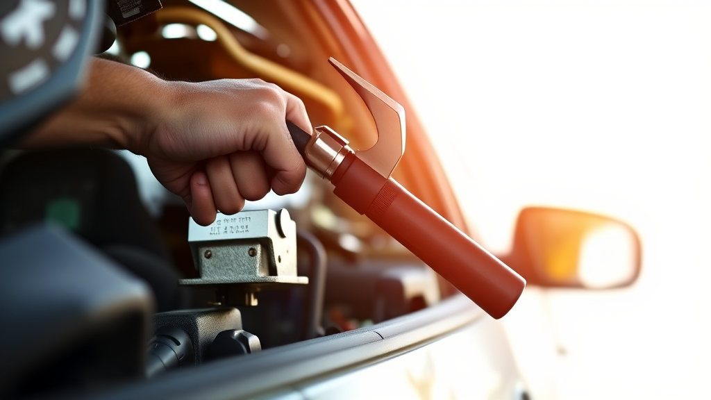 자차 보험 수리, 어떻게 진행될까? (realistic 스타일)