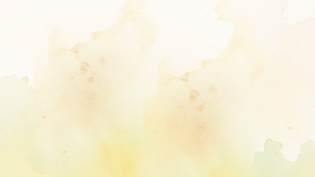 효능 및 과학적 근거 (watercolor 스타일)