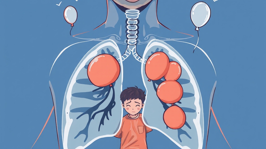 폐기흉이란 무엇일까요? (illustration 스타일)