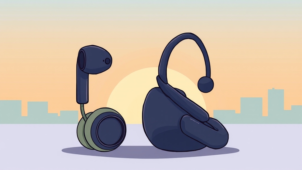 디자인 및 착용감 비교 (cartoon 스타일)